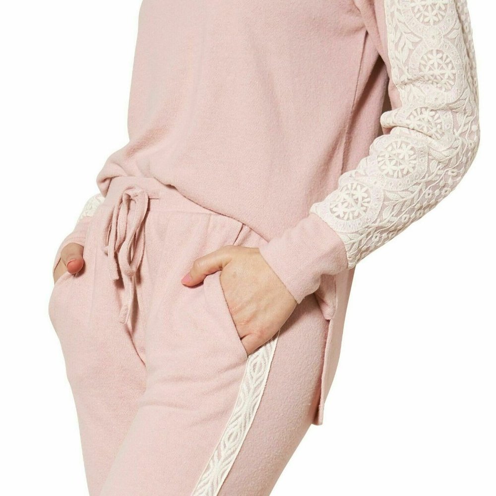 Flora Nikrooz Women's 2 Piece Long Sleeve Lounge - Picture 4 of 6